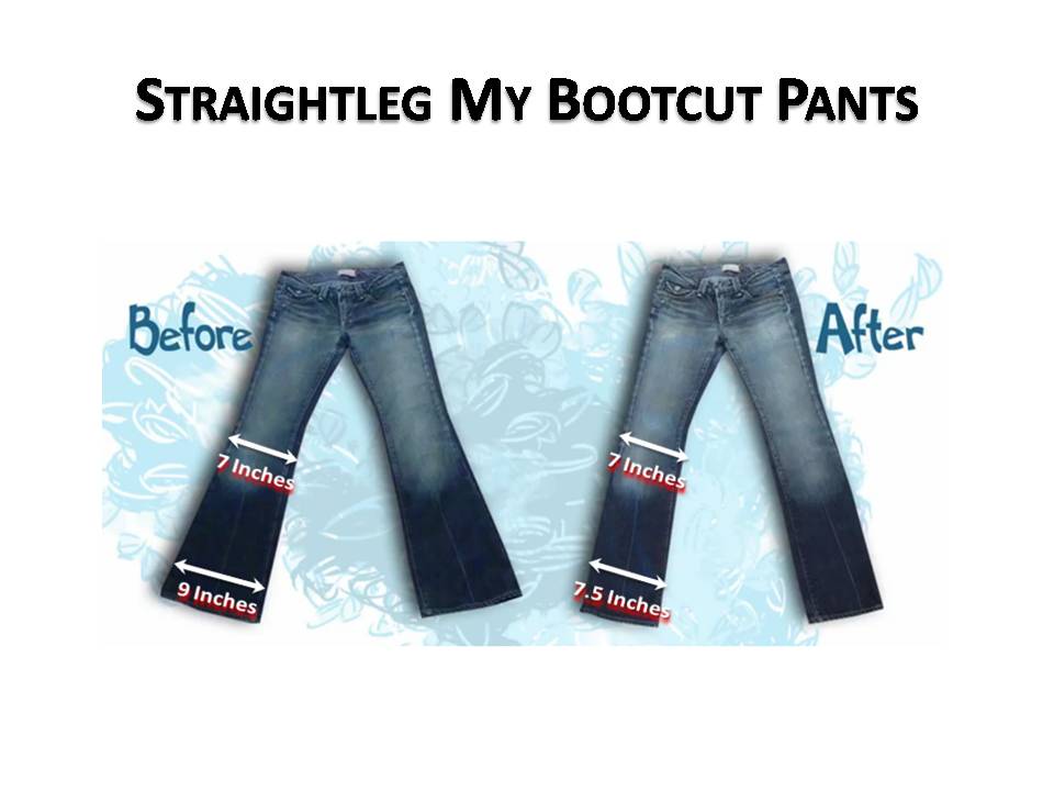 Straightleg My Bootcut Pants